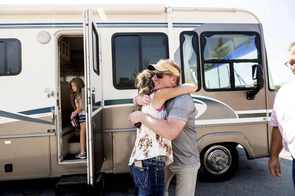 Wildfire victims left with nothing get hope from donated RVs